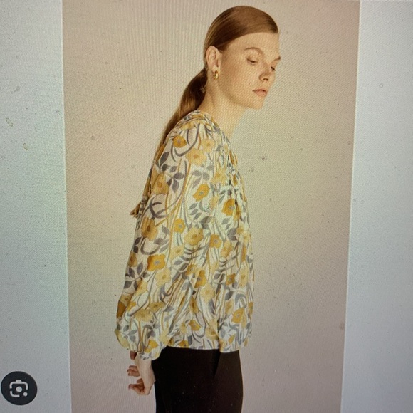 Rebecca Taylor Daph Fleur Blouse - Picture 4 of 13